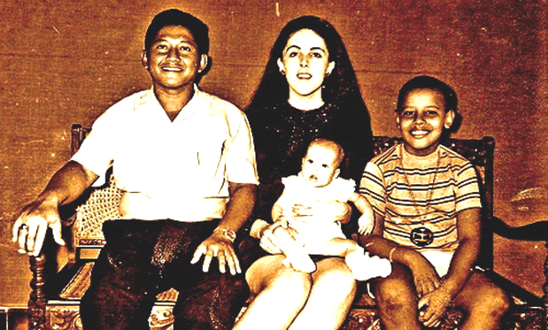 Lolo Soetoro and Family ca. 1971