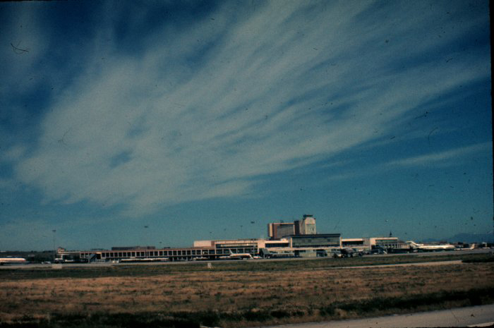 Sylph over Madrid Airport July 1969